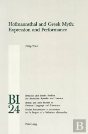 Hofmannsthal And Greek Myth