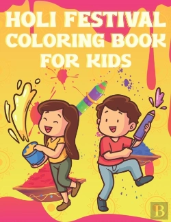 Bertrand.pt - Holi Festival Coloring Book For Kids