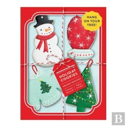 Bertrand.pt - Holiday Cookies Shaped Notecard Portfolio