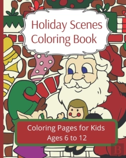 Bertrand.pt - Holiday Scenes Coloring Book
