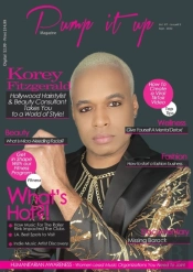 Hollywood Hair King Korey Fitzgerald - Pump It Up Magazine - Vol.7 - Issue #9 -