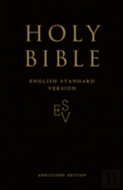 Holy Bible: English Standard Version (Esv) Anglicised Pew Bible (Black Colour)