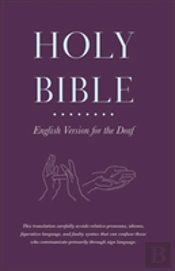 Holy Bible English Version For The Deaf