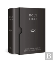 Holy Bible: King James Version (Kjv) Black Presentation Edition