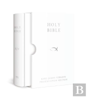 Holy Bible: King James Version (Kjv) White Presentation Edition