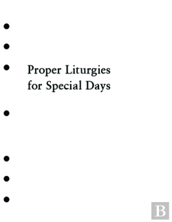 Bertrand.pt - Holy Eucharist Proper Liturgies For Special Days Inserts