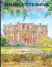 Home Exterior Coloring Book For Adults