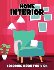 Home Interior Coloring Book For Kids