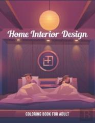 Home Interior Design Coloring Book For Adult