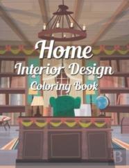 Home Interior Design Coloring Book