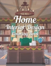 Home Interior Design Coloring Book
