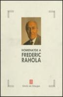 Homenatge A Frederic Rahola