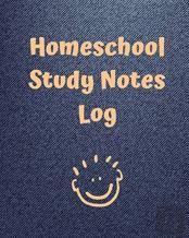 Homeschool Study Notes Log