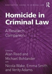 Homicide In Criminal Law