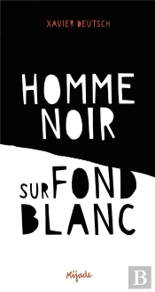 Homme Noir Sur Fond Blanc