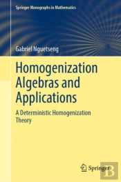 Homogenization Algebras And Applications