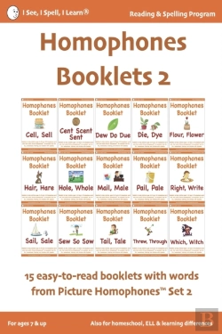 Bertrand.pt - Homophones Booklets 2 - Fun & Easy-To-Read 15 Booklets With Words From Picture Homophones(Tm) Set 2