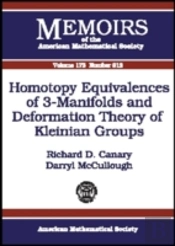Homotopy Equivalences Of 3-Manifolds And Deformation Theory Of Kleinian Groups