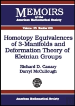 Bertrand.pt - Homotopy Equivalences Of 3-Manifolds And Deformation Theory Of Kleinian Groups