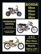 Honda 50cc, 65cc, 70cc & 90cc Ohc Singles 1959-1983 All Models Workshop Manual