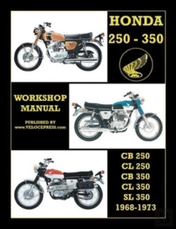Bertrand.pt - Honda Cb250, Cl250, Cb350, Cl350 & Sl 350 1968 To 1973 Workshop Manual