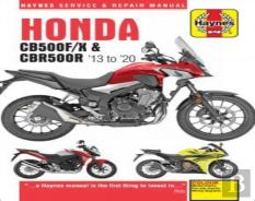 Honda Cb500f/X & Cbr500r Update (13 -20)
