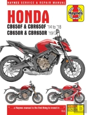 Honda Cb650f & Cbr650f, Cb650r & Cbr650r (14 - 19)