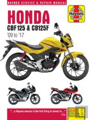 Honda Cbf125 & Cb125f ('09 To '17)