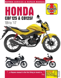 Bertrand.pt - Honda Cbf125 & Cb125f ('09 To '17)
