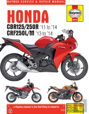 Honda Cbr125r, Cbr250r, Cbr300r, Cb300f & Crf250 (11-18)