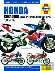Honda Cbr400rr Fours (88 - 99)