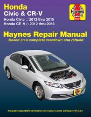 Honda Civic (12-15) & Cr-V (12-16) Haynes Manual (Usa)