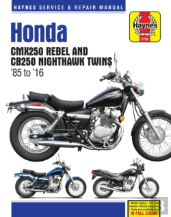 Bertrand.pt - Honda Cmx250 Rebel & Cb250 Nighthawk Twins (85-16)