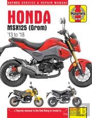 Honda Msx125 (Grom) (13-18)