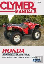 Honda Trx420 Rancher Atv (2007-2014) Service Repair Manual