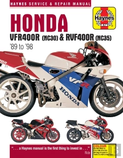 Bertrand.pt - Honda Vfr400 (Nc30) & Rvf400 (Nc35) V-Fours (89 - 98) Haynes Repair Manual
