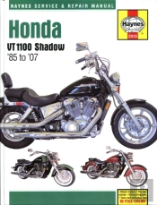 Honda Vt1100 Shadow (85-07) Haynes Repair Manual