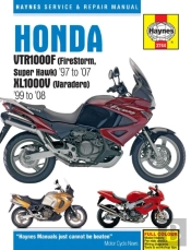 Honda Vtr1000f (Firestorm, Super Hawk) (97 - 07) & Xl1000v (Varadero) (99 - 08) Haynes Repair Manual