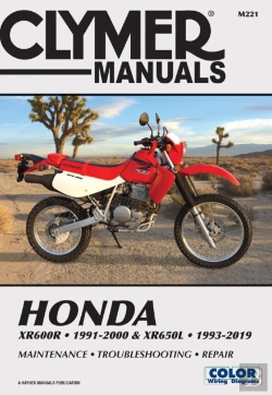 Bertrand.pt - Honda Xr600r (91-00) Xr650l (93-19) Service And Repair Manual