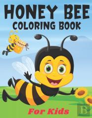 Honey Bee Coloring Book For Kids