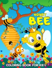 Honey Bee Coloring Book For Kids