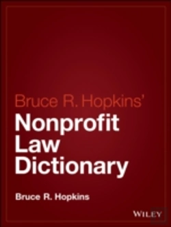 Bertrand.pt - Hopkins' Nonprofit Law Dictionary