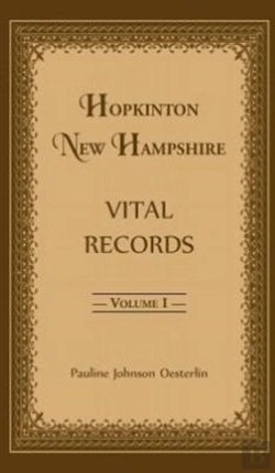 Bertrand.pt - Hopkinton, New Hampshire, Vital Records, Volume 1
