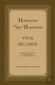 Hopkinton, New Hampshire, Vital Records, Volume 1