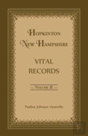 Hopkinton, New Hampshire, Vital Records, Volume 2