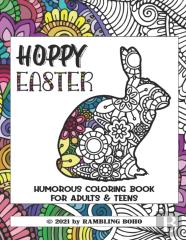 Hoppy Easter Humorous Coloring Book