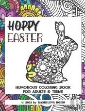 Hoppy Easter Humorous Coloring Book