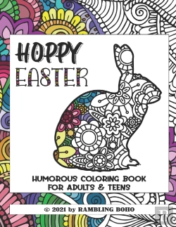 Bertrand.pt - Hoppy Easter Humorous Coloring Book
