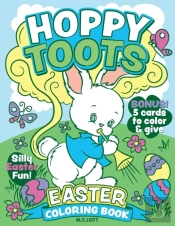 Hoppy Toots Easter Coloring Book