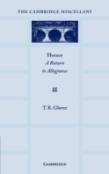 Horace: A Return To Allegiance